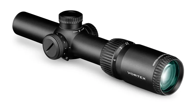 Vortex Crossfire Hd 1-4x24 Illuminated Dead-hold 2a Bdc T.fek Dürbünü Moa Siyah