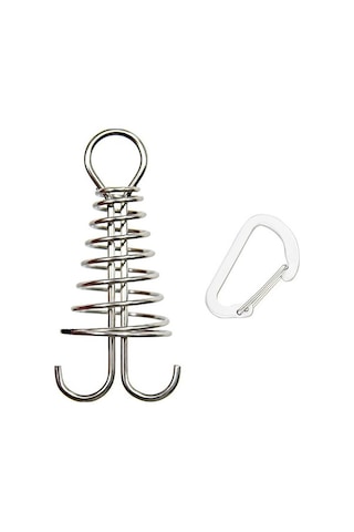 Tongxida Alaşımlı Çadır Sabitleyici - Bahçe/teras/balkon İçin Gümüş Kaymaz Çapa, Dayanıklı Sabitlik Gümüş