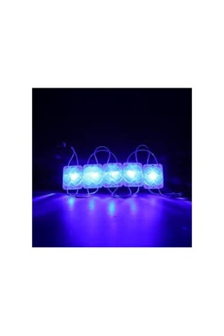12v 2w Mavi Tekli Yonca Modül Led 20 Adet