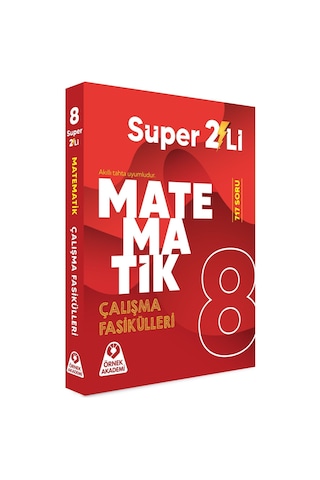 8. Sınıf Süper İkili Matematik Seti Örnek Akademi