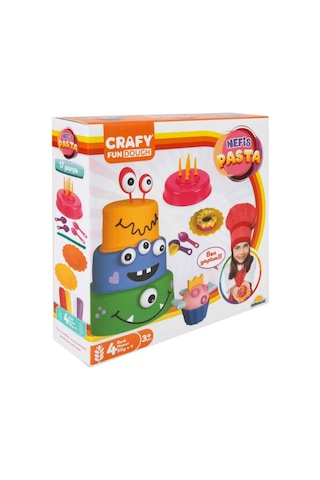Sunman Crafy Nefis Pasta Oyun Hamur Seti 17 Parça 200 Gr. S010020