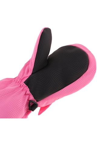 Suntek Çocuk Bebek Kış Eldivenleri Su Geçirmez Kayak Pembe-l Pembe L Çok Renkli