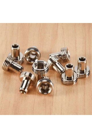 Fiber Optik Görsel Hata Tespiti İçin 10 Adet Seramik Tüp Kovanı Ve 10 Adet Metal Başlık Konnektör Adaptörü