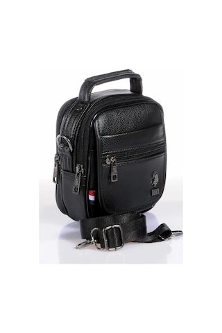 U.S. Polo Assn. Erkek Postacı Çantası - Siyah 8415 Siyah