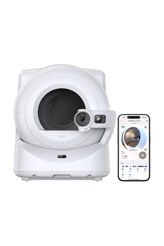 Petkit Purobot Ultra, Petkit Eversweet 5 Mini, Petkit Yumshare Dualhopper 2 Ai Kameralı Mama Kabı, Petkit Eversweet Su Filtresi 5'li, Geniş Delikli Kum Temizleyici