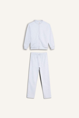 Defacto Erkek Çocuk 2li Takım Bomber Hırka Eşofman Altı F2491a825augr157 Gri