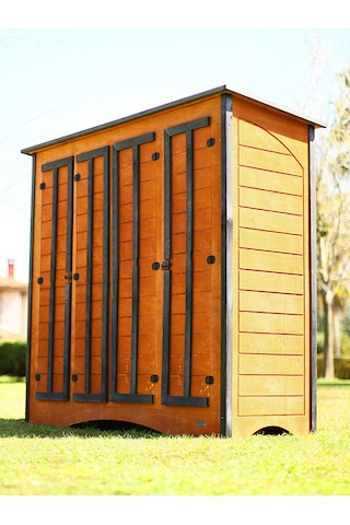 Mandu Ahşap Çok Amaçlı Xl Depolama Dolabı Ahşap