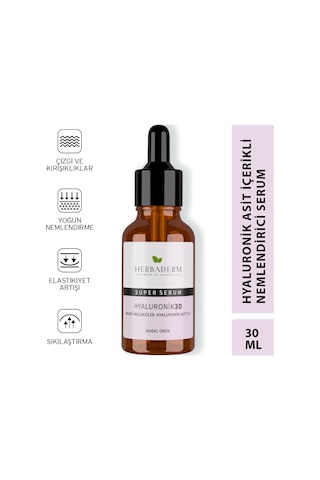 Herbaderm Superserum Hyaluronik 3D 30 Ml