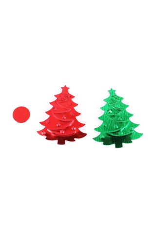 Kangvka Noel Partisi Dekorasyonu: Santa, Kar Tanesi, Geyik Desenli Parlak Parçacıklar - Çeşitli Modellerden Karma Paket