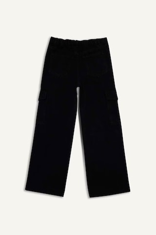 Defacto Wide Leg Kargo Geniş Paça Antrasit Kız Çocuk Jean Pantolon E5880a8/nm36 Antrasit