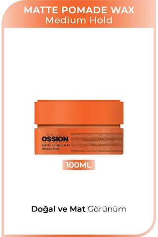 Morfose Ossion Matte Pomade Wax Medium Hold 100 ML