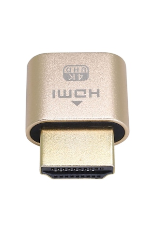 Hdmi Plug Sanal Ekran Kartı Adaptörü