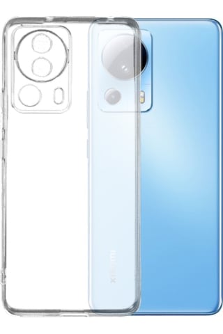 Kvy Xiaomi Mi 13 Lite Kamera Korumalı Süper Silikon Kılıf