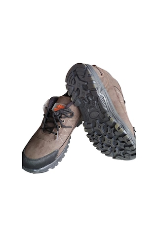 Desert Lion Erkek Outdoor Trekking Bot Su Geçirmez, Kaymaz Taban, Termal Kürklü, Kışlık Günlük Bot Kahverengi