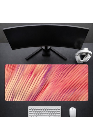 90x40 Cm Desenli Oyuncu Gaming Mouse Pad Kaymaz Kauçuk Taban Fare Altlığı Xxl Mousepad Pattern Serisi 01