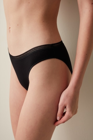 Penti Easy Cotton Trim Slip Külot Siyah