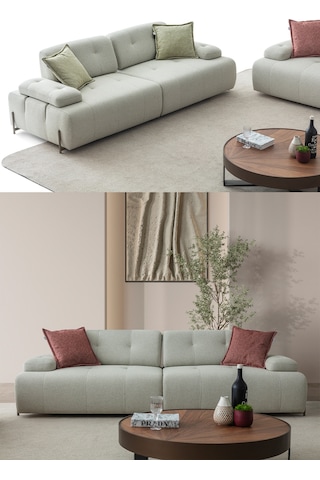 Lima Koltuk Takımı 3+3+1 Yeşil Çok Renkli