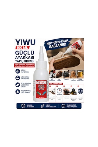 Yıwu 100 Ml Güçlü Ayakkabı Yapıştırıcısı-deri Ayakkabılar, Reçine Katkılı El Sanatları, Deri
