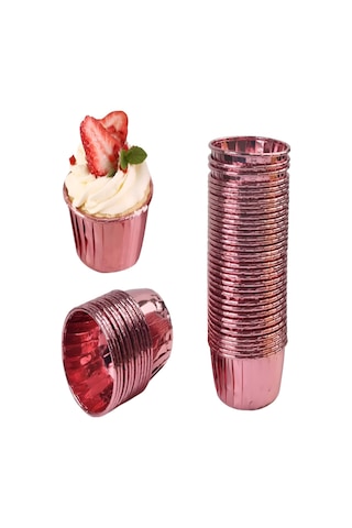 Muffin Kek Kalıbı 25 Adet Cupcake Kağıdı MOr