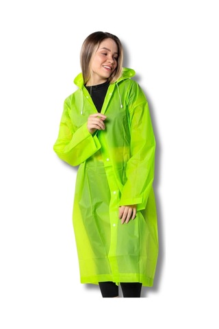 Bosile Unisex Eva Kumaş Su Rüzgar Geçirmez Yağmurluk Çok Renkli