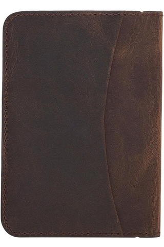Dalfsen Leather Card Holder Kahverengi