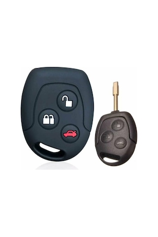 Ford Fiesta Mondeo Uyumlu Focus Transit Fusion Silikon Anahtar Koruma Kı