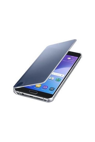 Galaxy Uyumlu A5 2016 A510f İle Uyumlu Clear View Cover Siyah Ef-za510cbegww Siyah