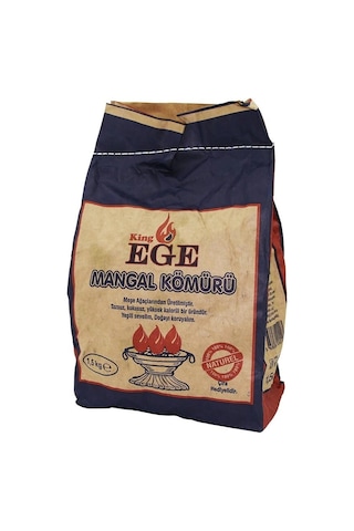 Özel Üretim Piknik Barbekü Kamp Ateş Yakma Pratik 1.5 Kg Mangal Kömürü - Çıra Hediyeli - Meşe Kömürü