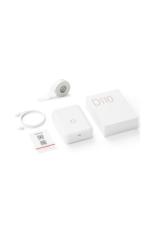 Powermaster Pm-20343 Kablosuz Taşınabilir Bluetooth Lu Etiket Makinesi Yapışkanlı 15mm Genişlik Kablosuz Yazıcı