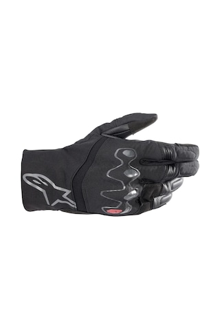 Alpinestars Hyde Xt Ds Wp Korumalı Motosiklet Eldiveni Siyah Siyah
