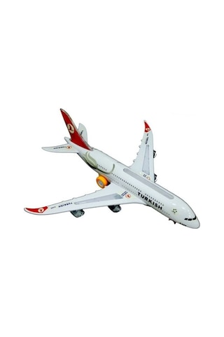 Oyuncak Uçakthy Airbus A380 Işıklı Sesli Yürüyebilen Uçak
