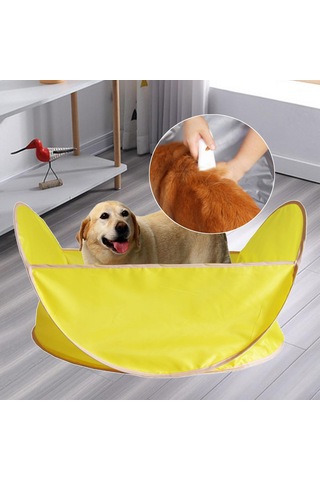 Homyl Köpekler Kediler Için Taşınabilir Pet Kesme Sarı Sarı