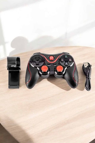 Android - 659 - Gamepad X3 Game Stick Oyun Kolu - Ece-umay - Bluetooth Bağlantılı