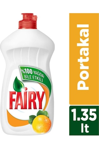 Fairy Portakal Sıvı Bulaşık Deterjanı 1350 ml