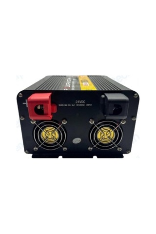 24 V Volt 1800 W Watt Modifiye Sinus İnverter İnvertör 24-220 V Çevirici Dönüştürücü Dijital Ekranlı