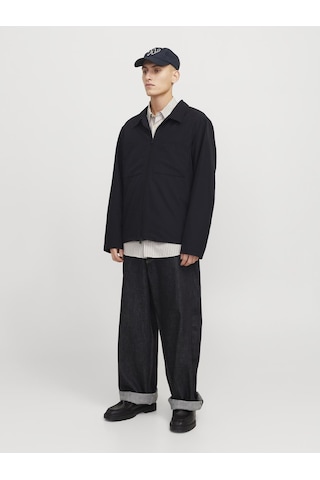 Erkek Gömlek Yaka Ceket - Perfect - 12270677 Black Siyah