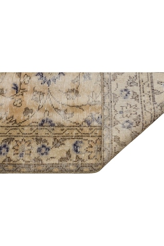 Vintage Eskitme El Dokuma Halı 135 X 226 Cm 9281