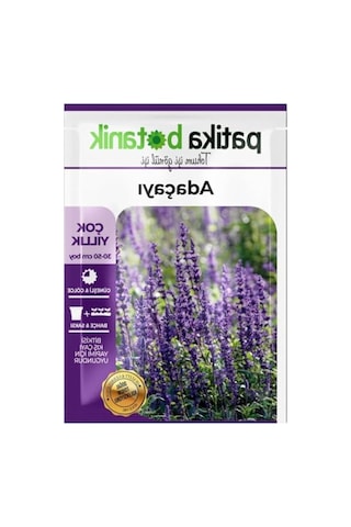 50 Adet Adaçayı Çiçek Tohumu, Salvia Officinalis Bitkisi