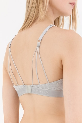 Naphor Touch Gri Askı Detaylı Bralet Sütyen