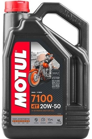Motul 7100 4T 20W-50 Motosiklet Motor Yağı 4 L