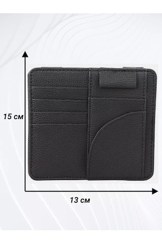 Niandahoome Güneşlik Organizatörü Kart Tutucu 215233075 Siyah