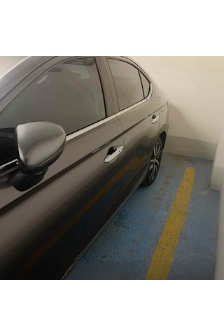 Honda City 2021-2024 Uyumlu Cam Çıtası 8 Parça Paslanmaz Nikelaj