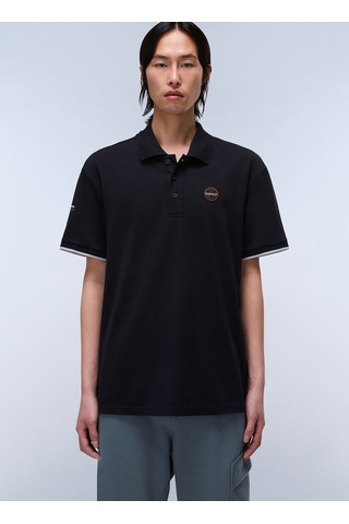 Napapijri Napapıjrı Siyah E-badge Sum Erkek T-shirt Np0a4ıda0411