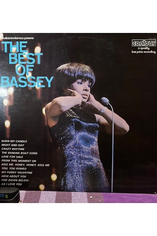 Shirley Bassey - The Best Of Bassey Lp 1971 - Contour 6870 547 - İngiliz Baskı Plak