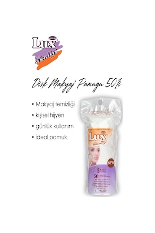 Lux 19 Al 16 Öde Disk Makyaj Pamuğu 50'li Ve Rosıe
