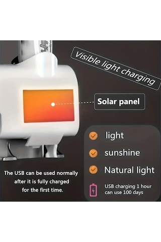 Bosphorusboutique02 4 Yuvalı Beyaz Diş Fırçası Uv Dezenfeksiyon Cihazı, Duvara Monte Akıllı Diş Macunu Dispenseri, Şarj Edilebilir Pilli Banyo Aksesuarları Beyaz