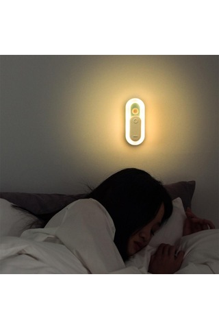 Homyl Led Pır Hareket Sensörü Gece Işığı Lambası Yeşil Yeşil Çok Renkli