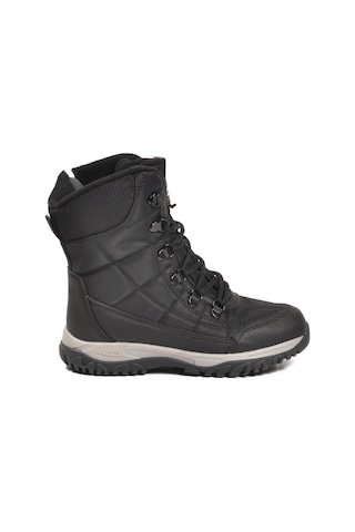 Siyah Polarlı Kaymaz Taban Soğuğa Dirençli Unisex Çocuk Bot Felix F Siyah