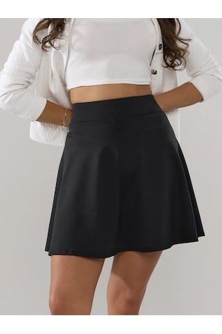 Mgm Yazlık Şort Etek Spor Tenis Ve Okul İç 444588580 Siyah