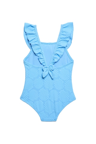 Marks & Spencer Deniz Kabuğu Çocuk Mayo T77006041U Mavi